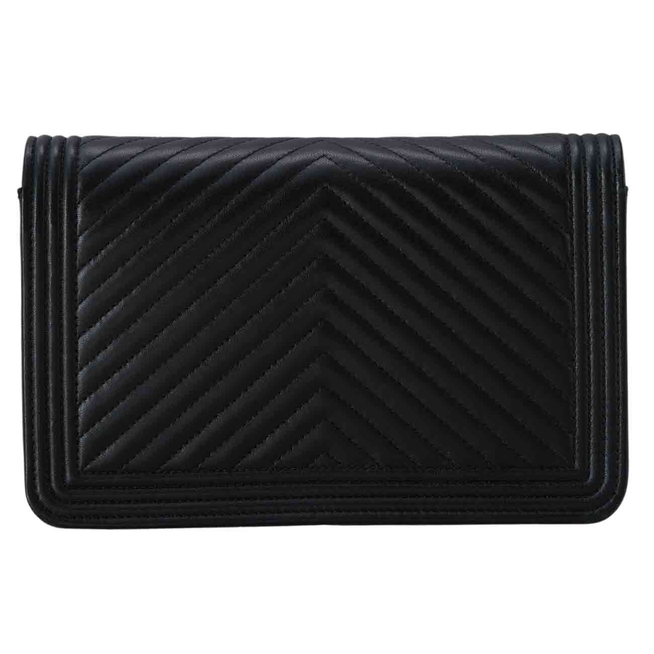 CHANEL(USED)샤넬 보이샤넬 쉐브론 WOC