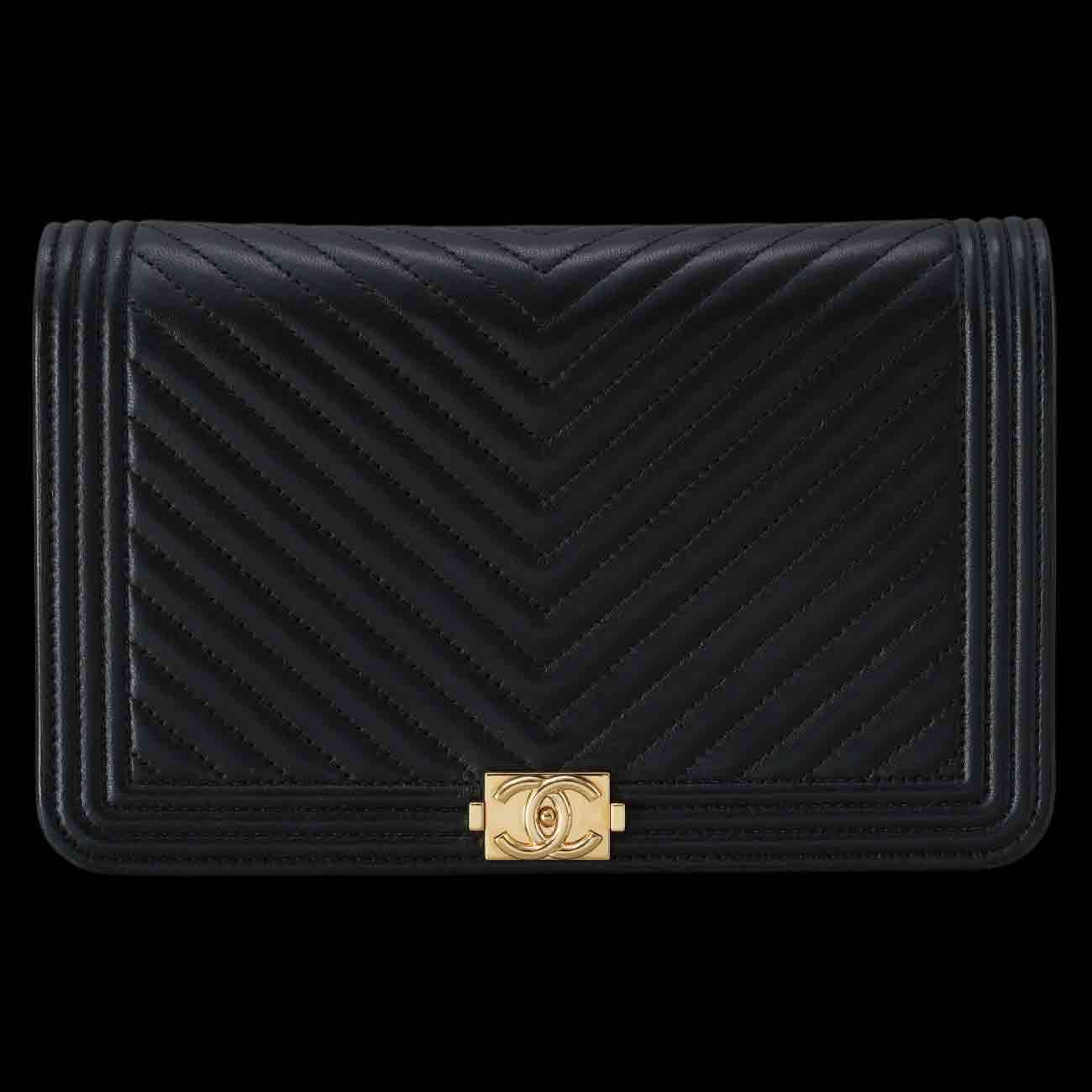 CHANEL(USED)샤넬 보이샤넬 쉐브론 WOC