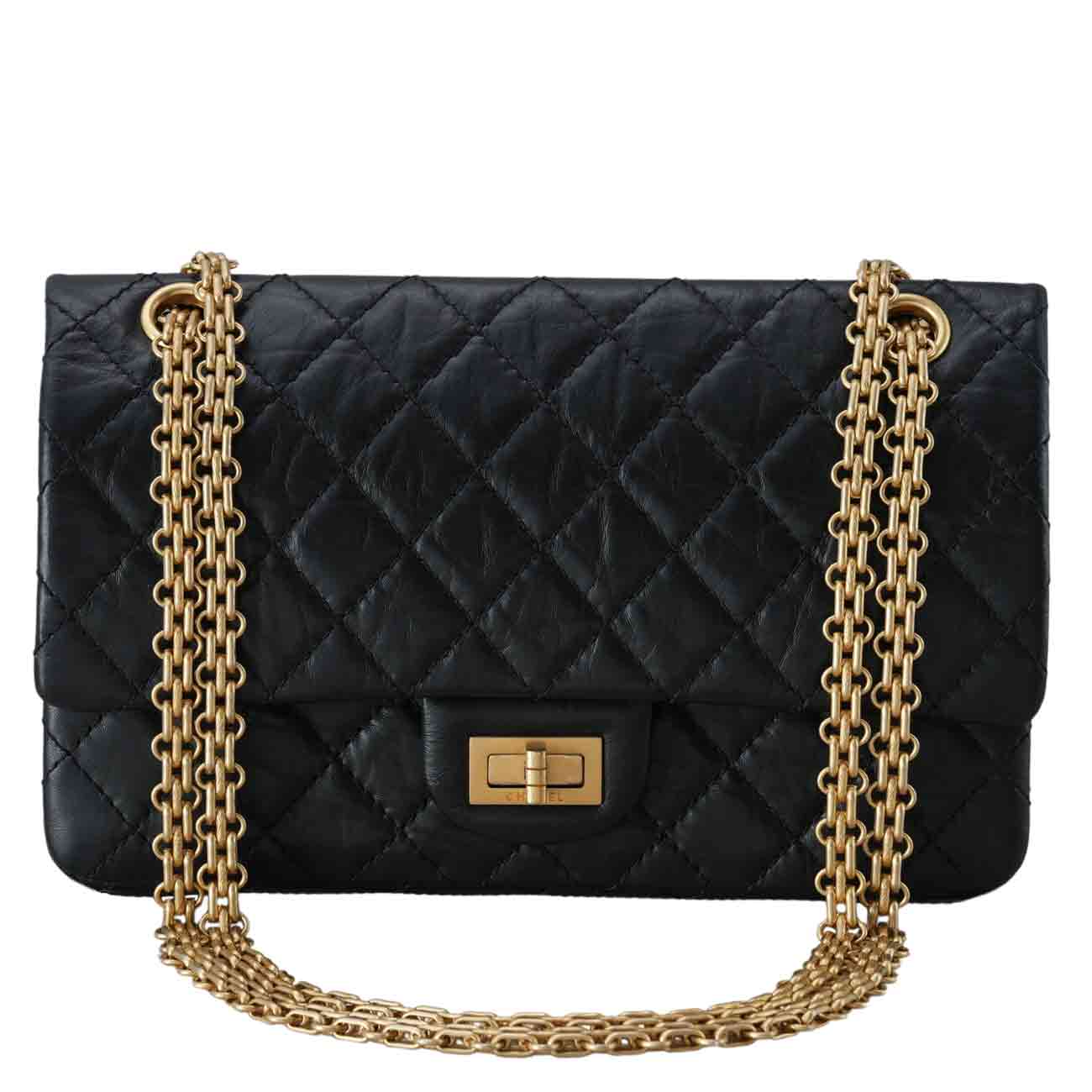 CHANEL(USED)샤넬 2.55 빈티지 미듐 플랩백