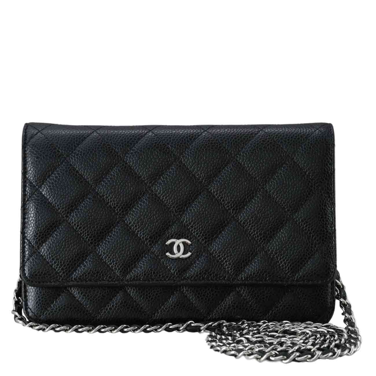 CHANEL(USED)샤넬 클래식 캐비어 WOC