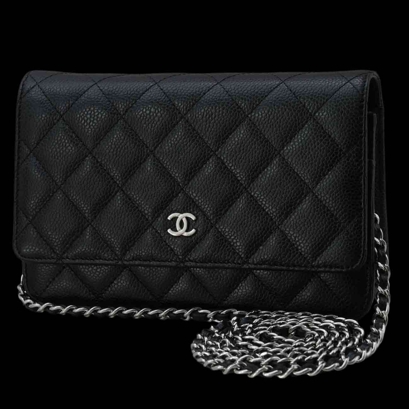 CHANEL(USED)샤넬 클래식 캐비어 WOC
