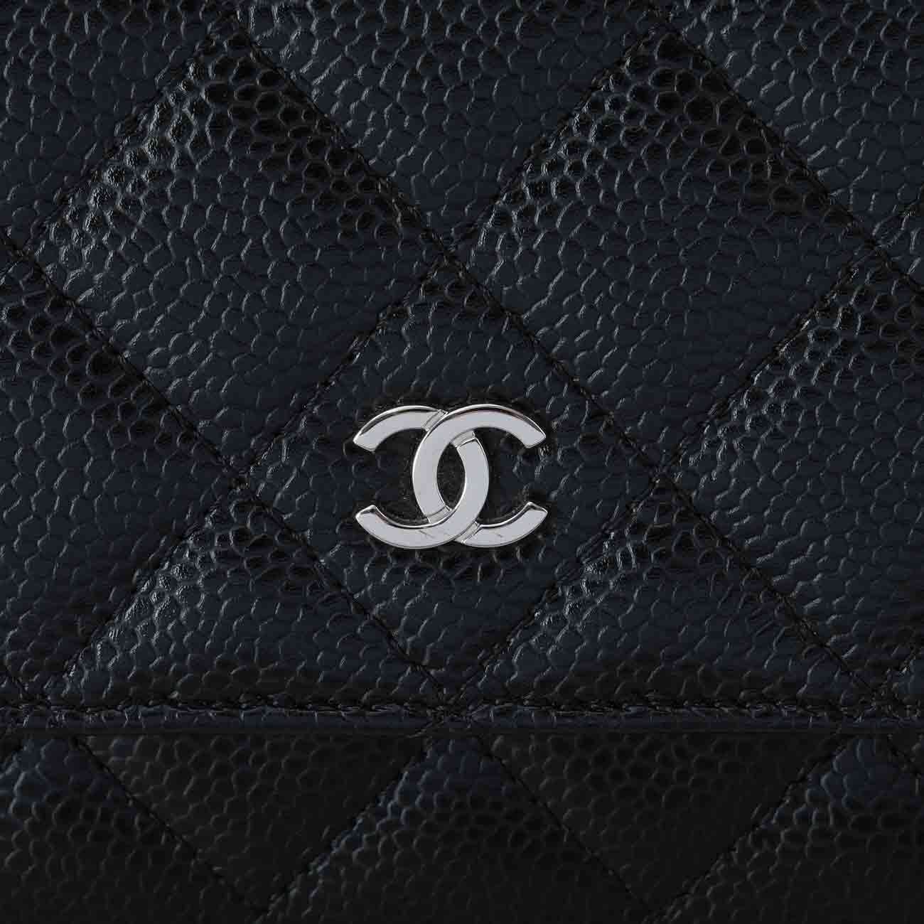 CHANEL(USED)샤넬 클래식 캐비어 WOC