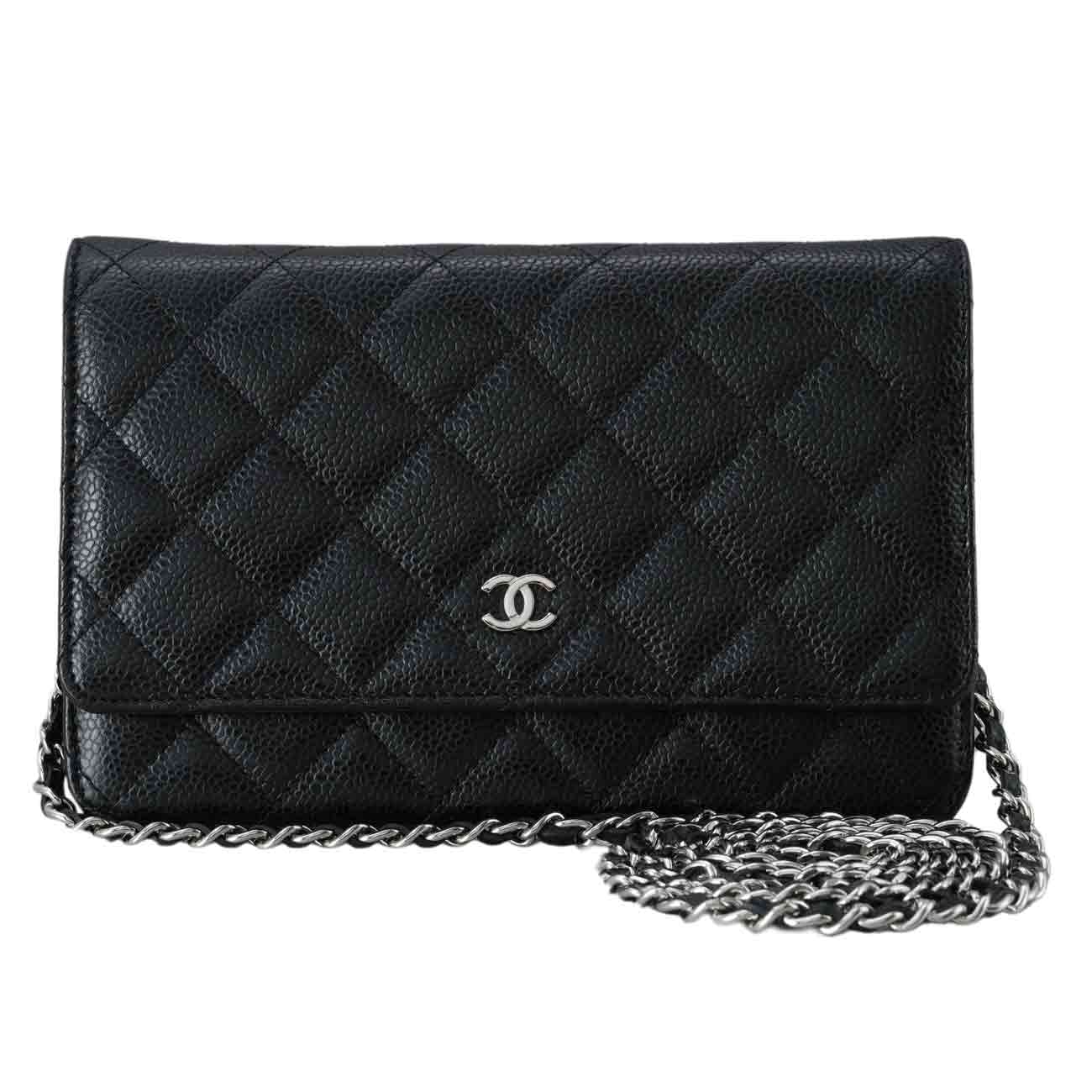 CHANEL(USED)샤넬 클래식 캐비어 WOC