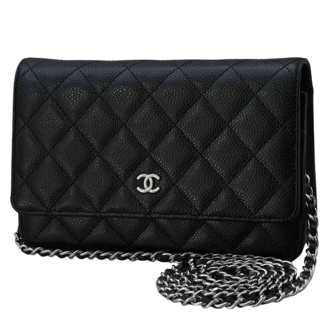 CHANEL(USED)샤넬 클래식 캐비어 WOC