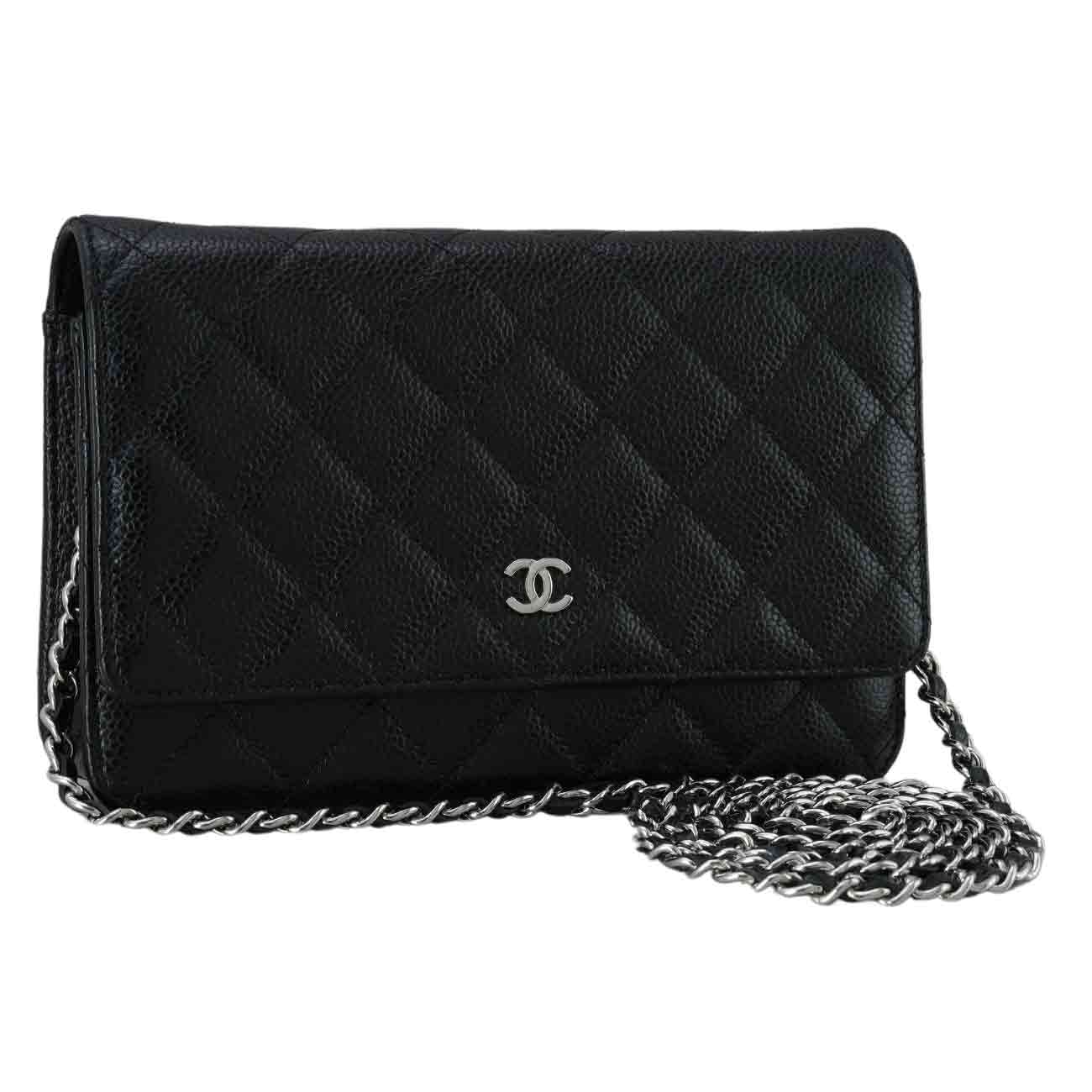 CHANEL(USED)샤넬 클래식 캐비어 WOC