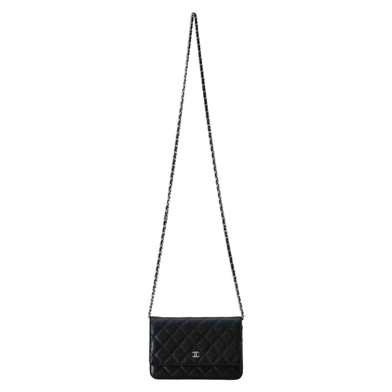 CHANEL(USED)샤넬 클래식 캐비어 WOC