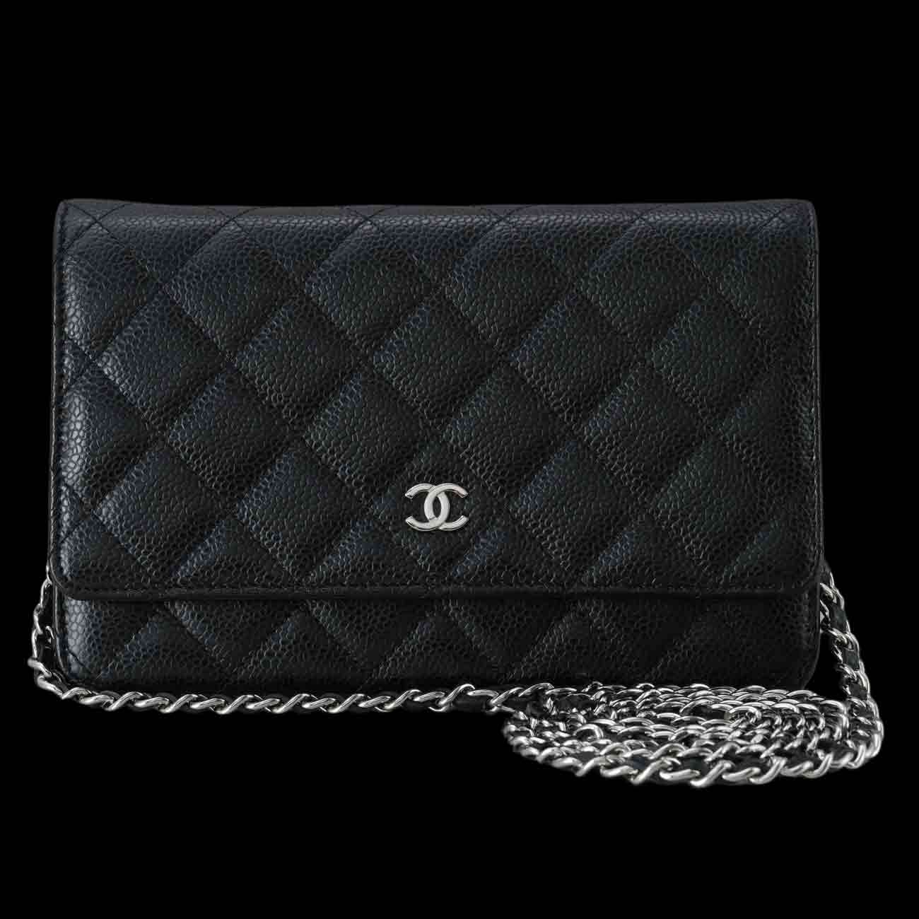 CHANEL(USED)샤넬 클래식 캐비어 WOC