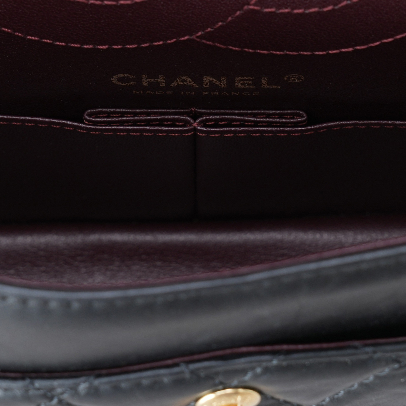 CHANEL(USED)샤넬 2.55 빈티지 클래식 미듐24 금장