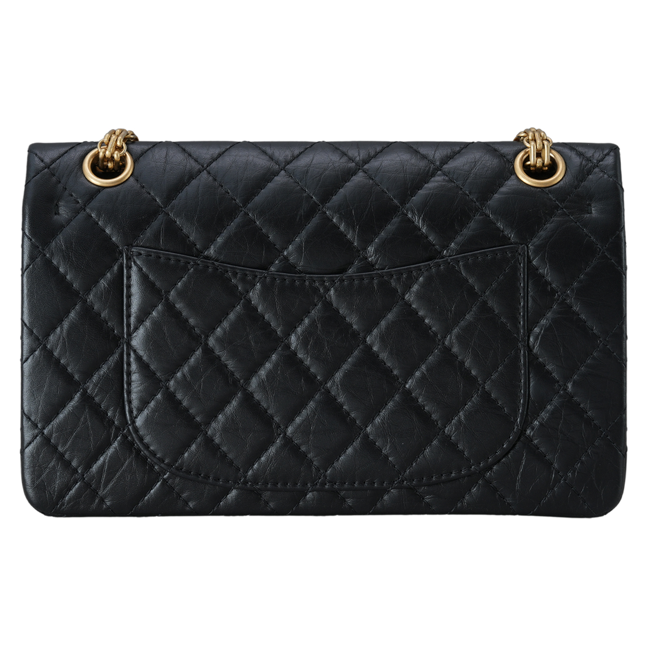 CHANEL(USED)샤넬 2.55 빈티지 클래식 미듐24 금장