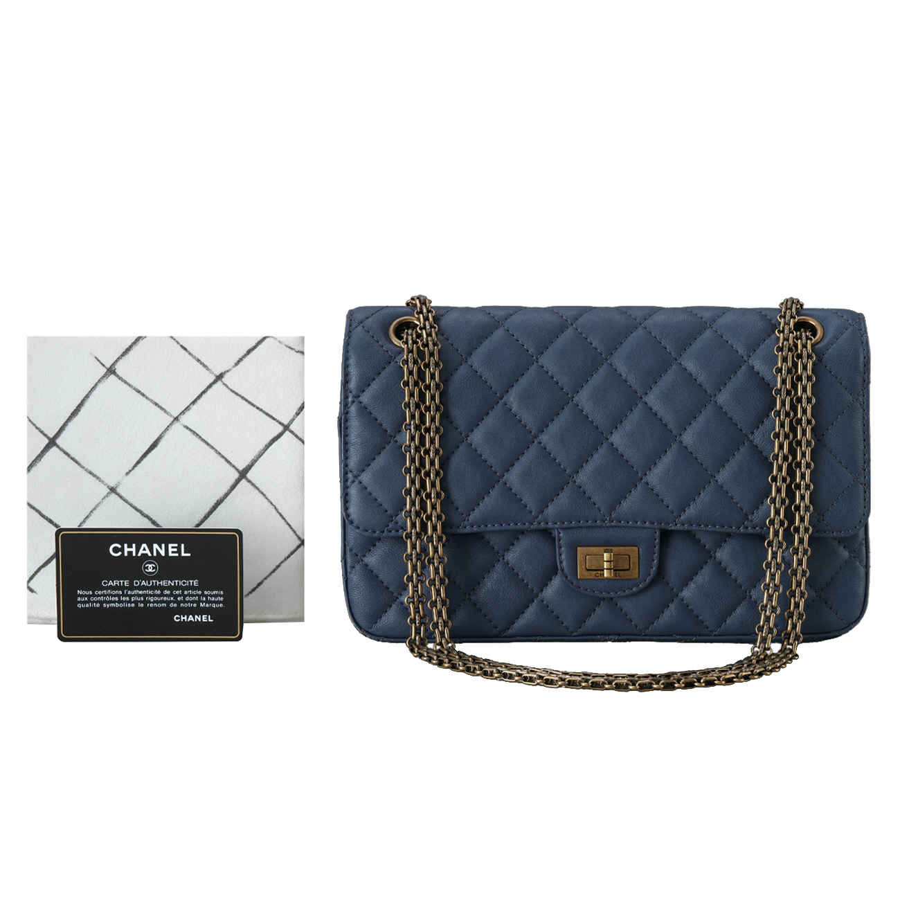 CHANEL(USED)샤넬 2.55 빈티지 라지 플랩백