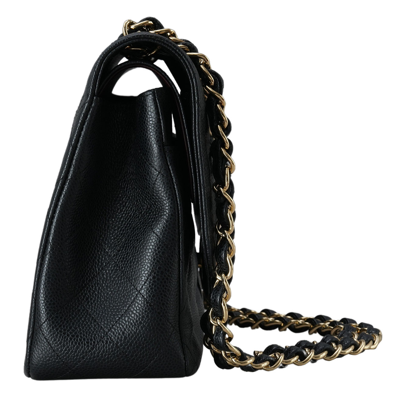 CHANEL(USED)샤넬 클래식 캐비어 라지 플랩백