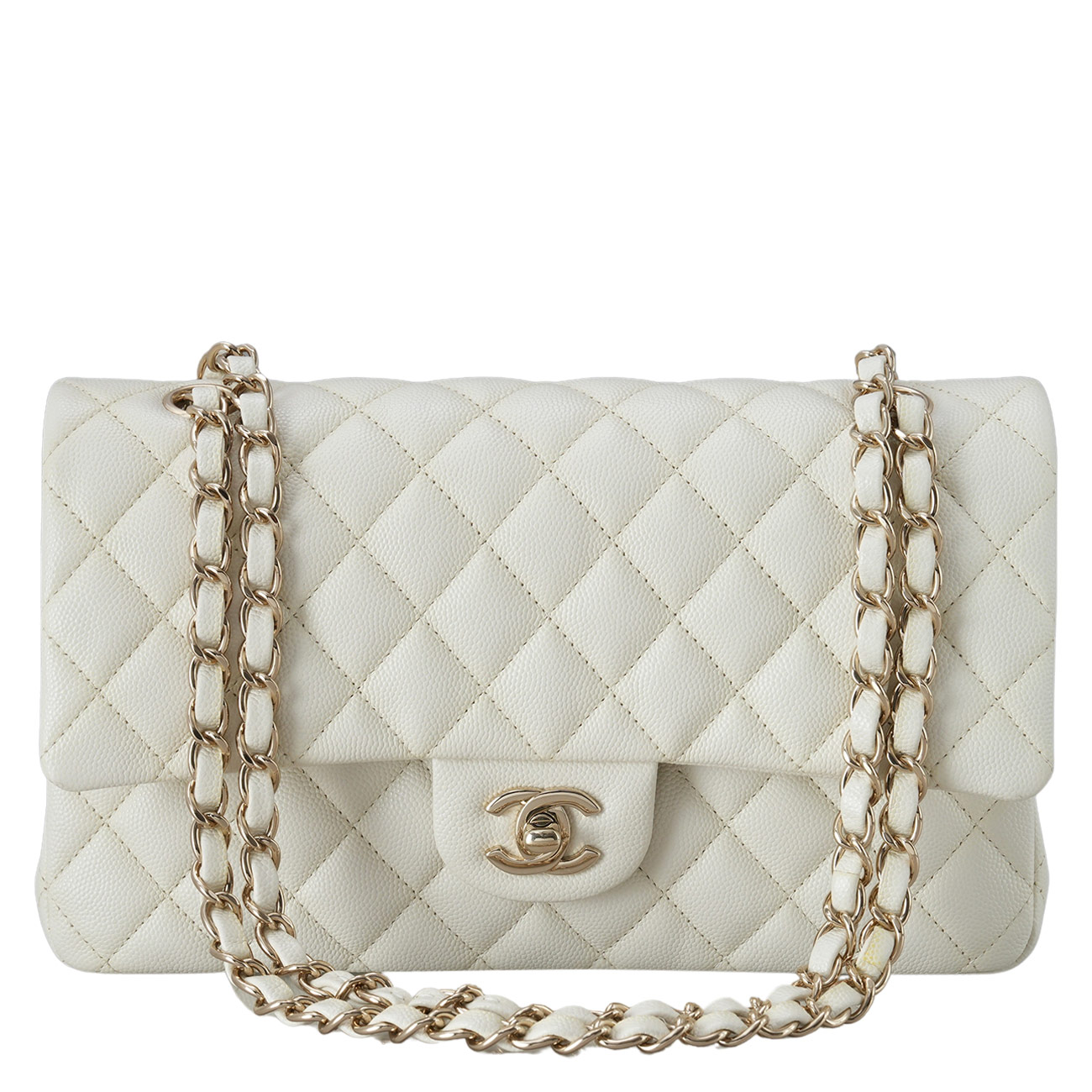CHANEL(USED)샤넬 캐비어 클래식 미듐 플랩백