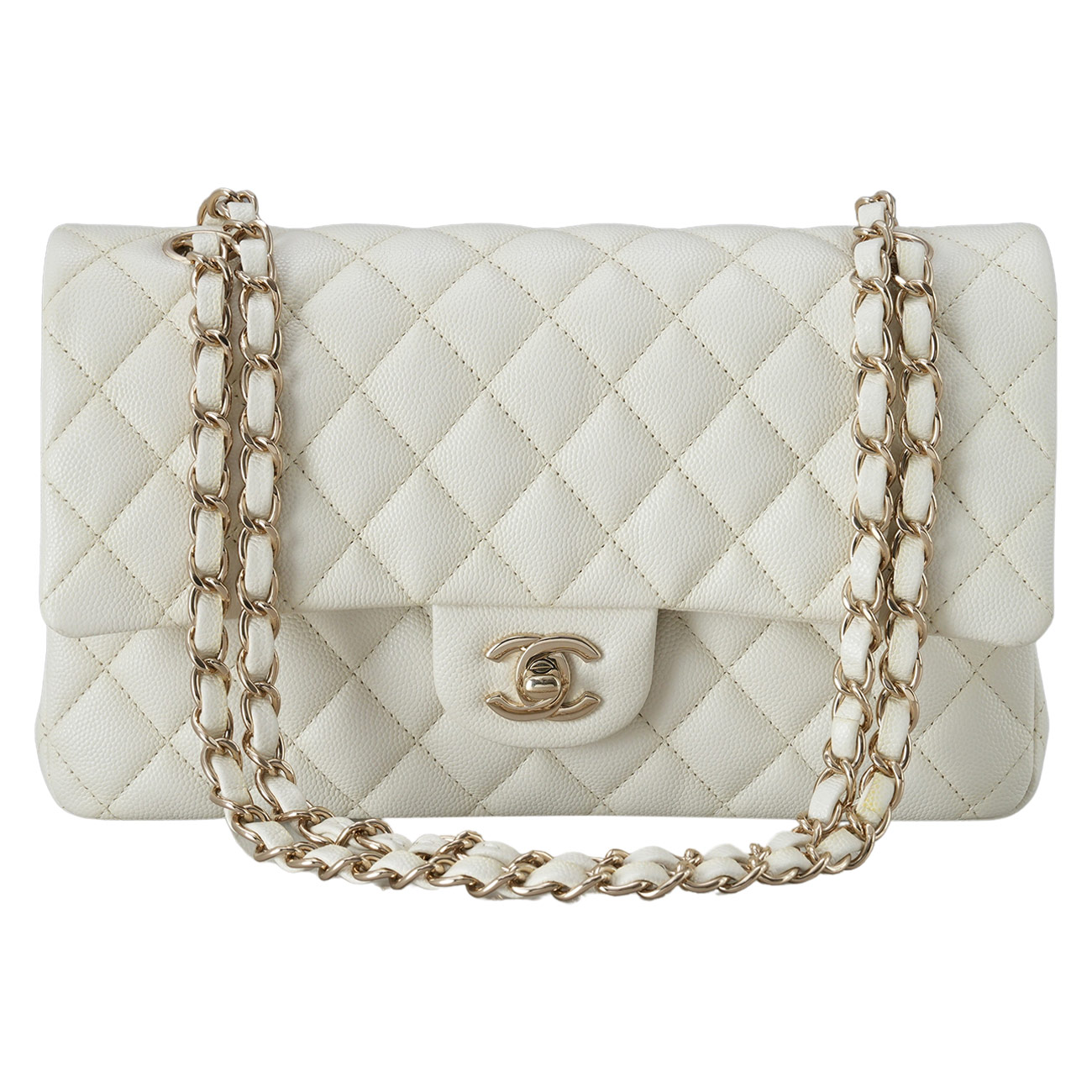CHANEL(USED)샤넬 캐비어 클래식 미듐 플랩백