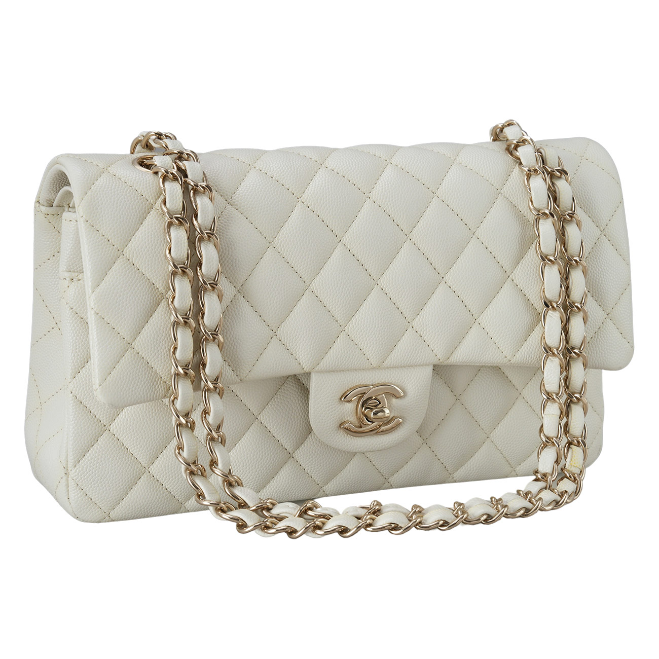 CHANEL(USED)샤넬 캐비어 클래식 미듐 플랩백