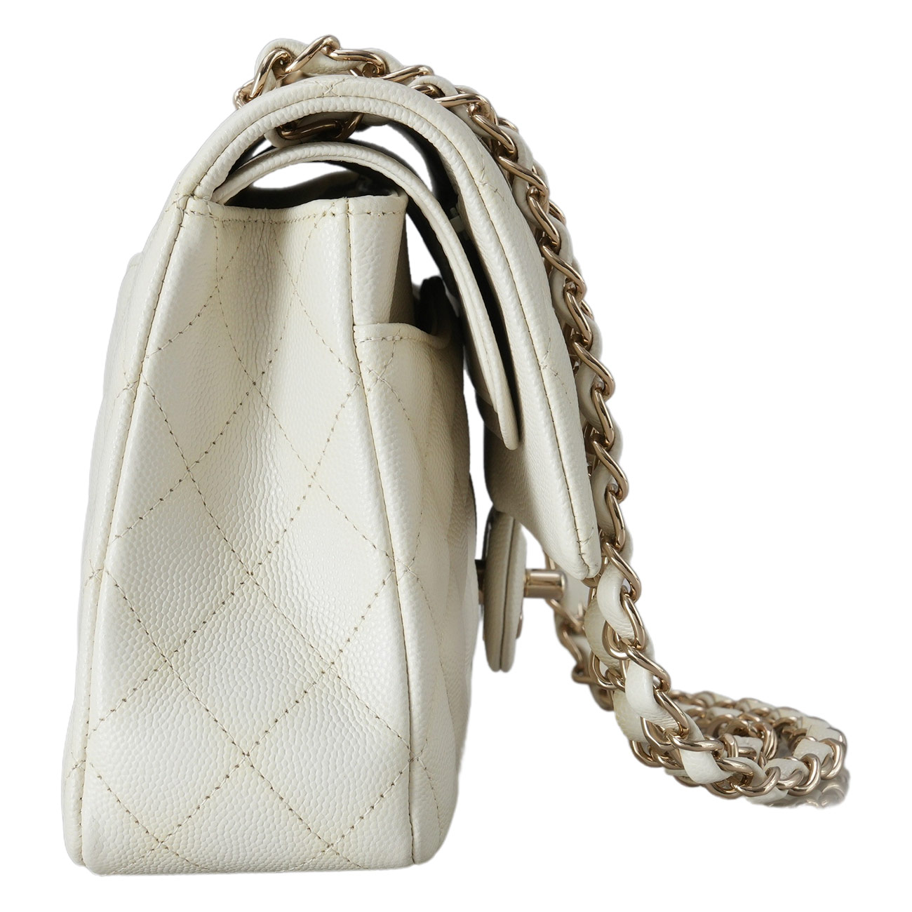 CHANEL(USED)샤넬 캐비어 클래식 미듐 플랩백