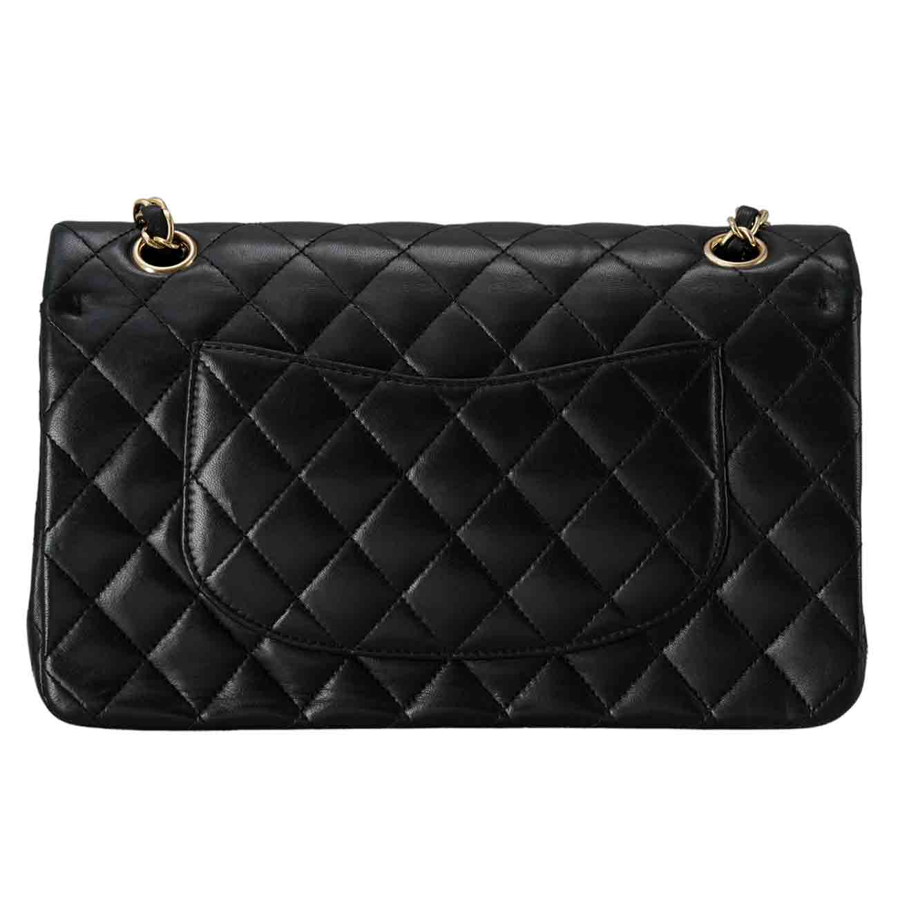 CHANEL(USED)샤넬 램스킨 클래식 미듐 플랩백