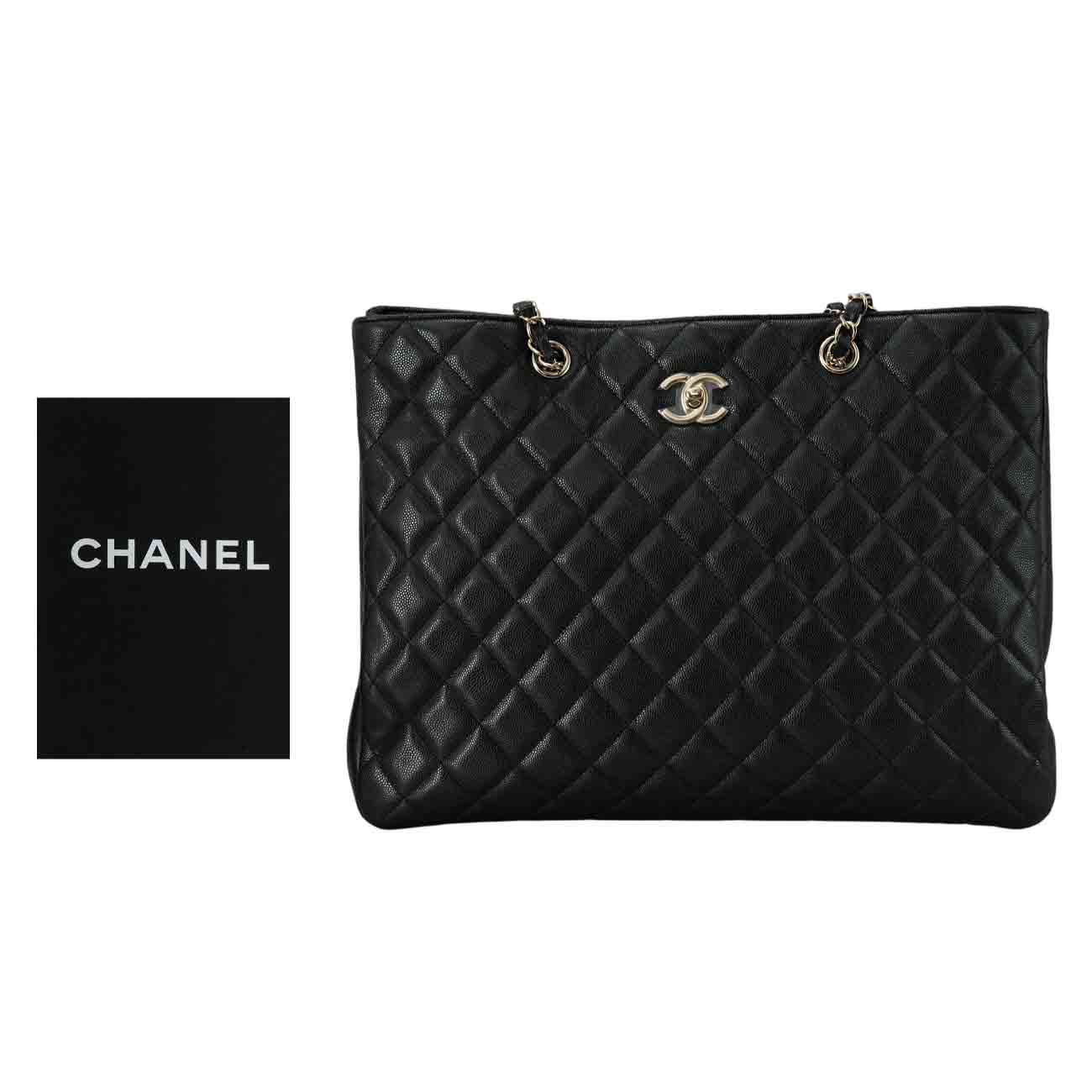 CHANEL(USED)샤넬 타임리스 캐비어 쇼퍼백