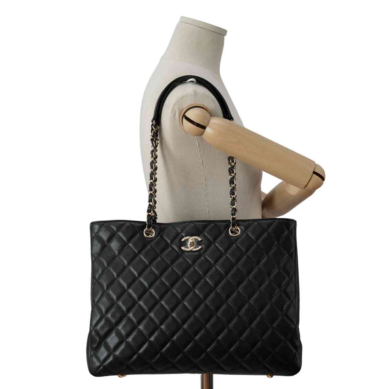 CHANEL(USED)샤넬 타임리스 캐비어 쇼퍼백