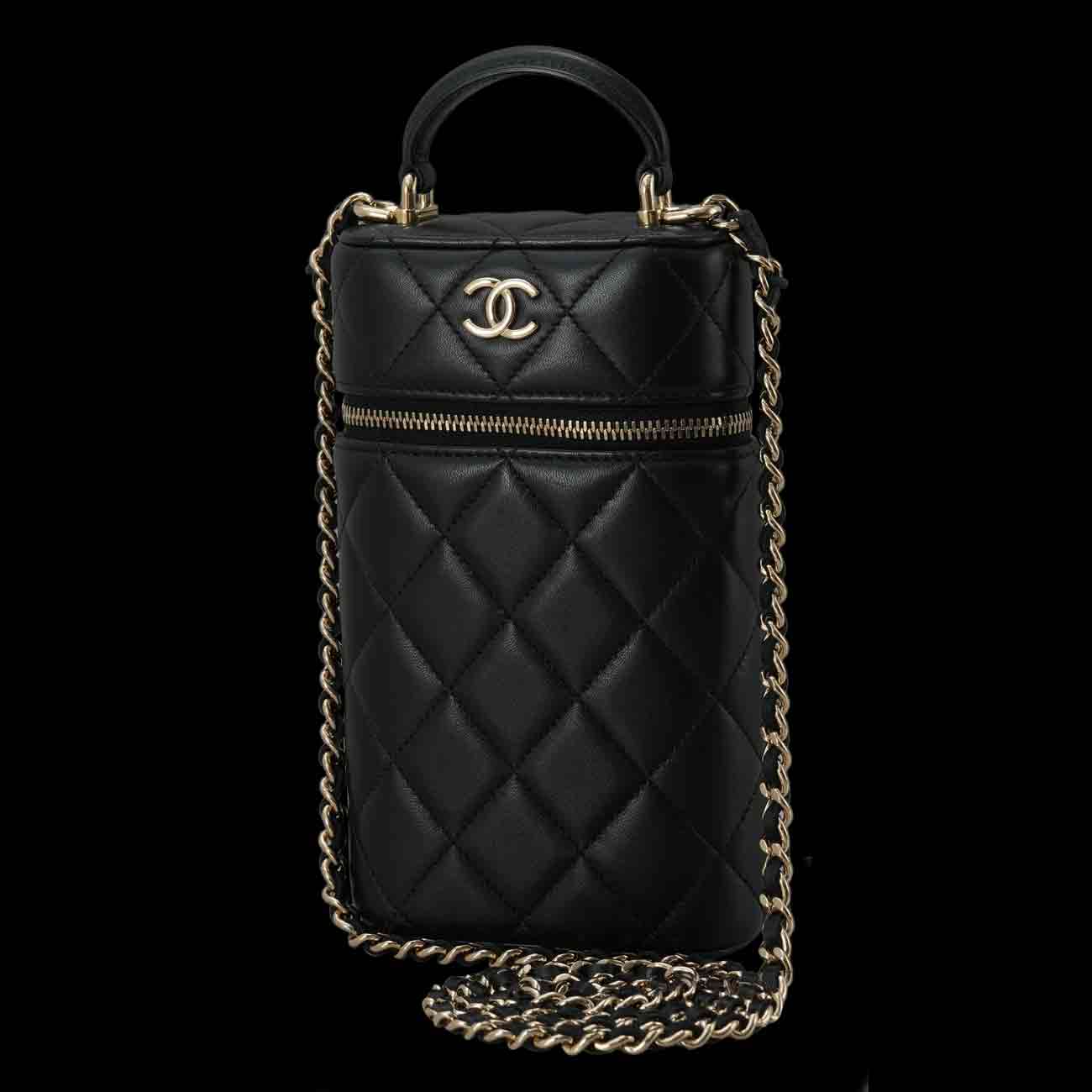 CHANEL(USED)샤넬 AP2675 코스메틱 체인 폰 홀더 베니티백