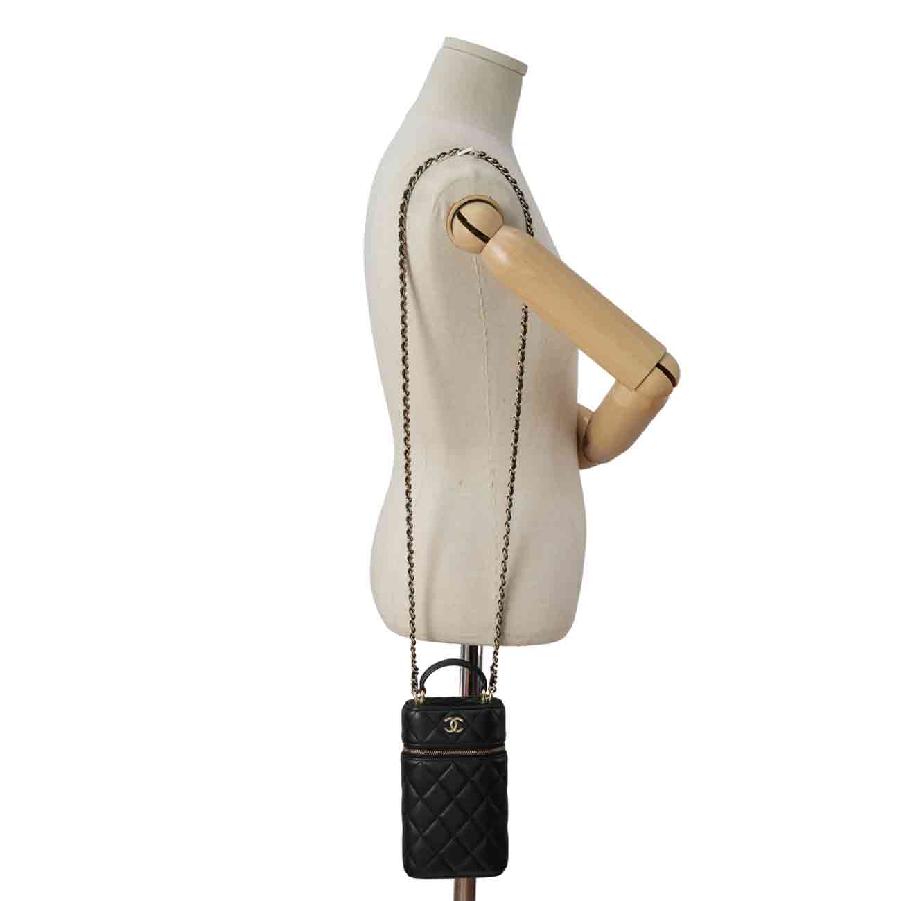 CHANEL(USED)샤넬 AP2675 코스메틱 체인 폰 홀더 베니티백