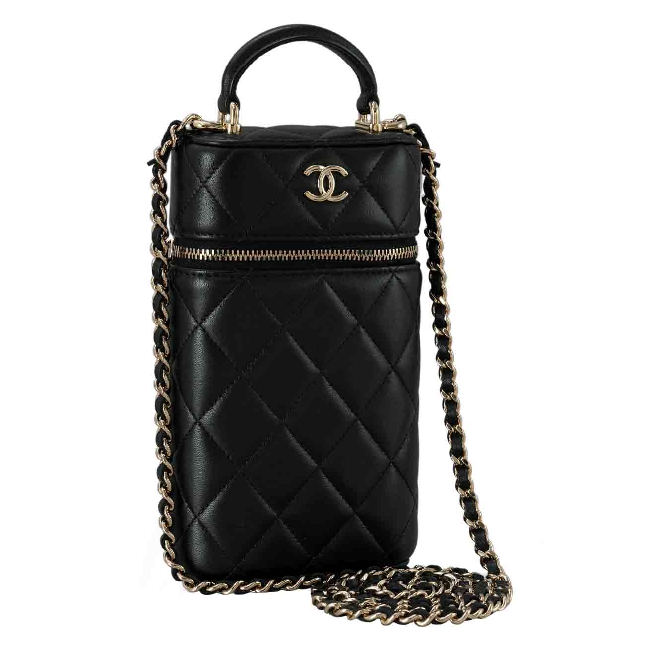 CHANEL(USED)샤넬 AP2675 코스메틱 체인 폰 홀더 베니티백