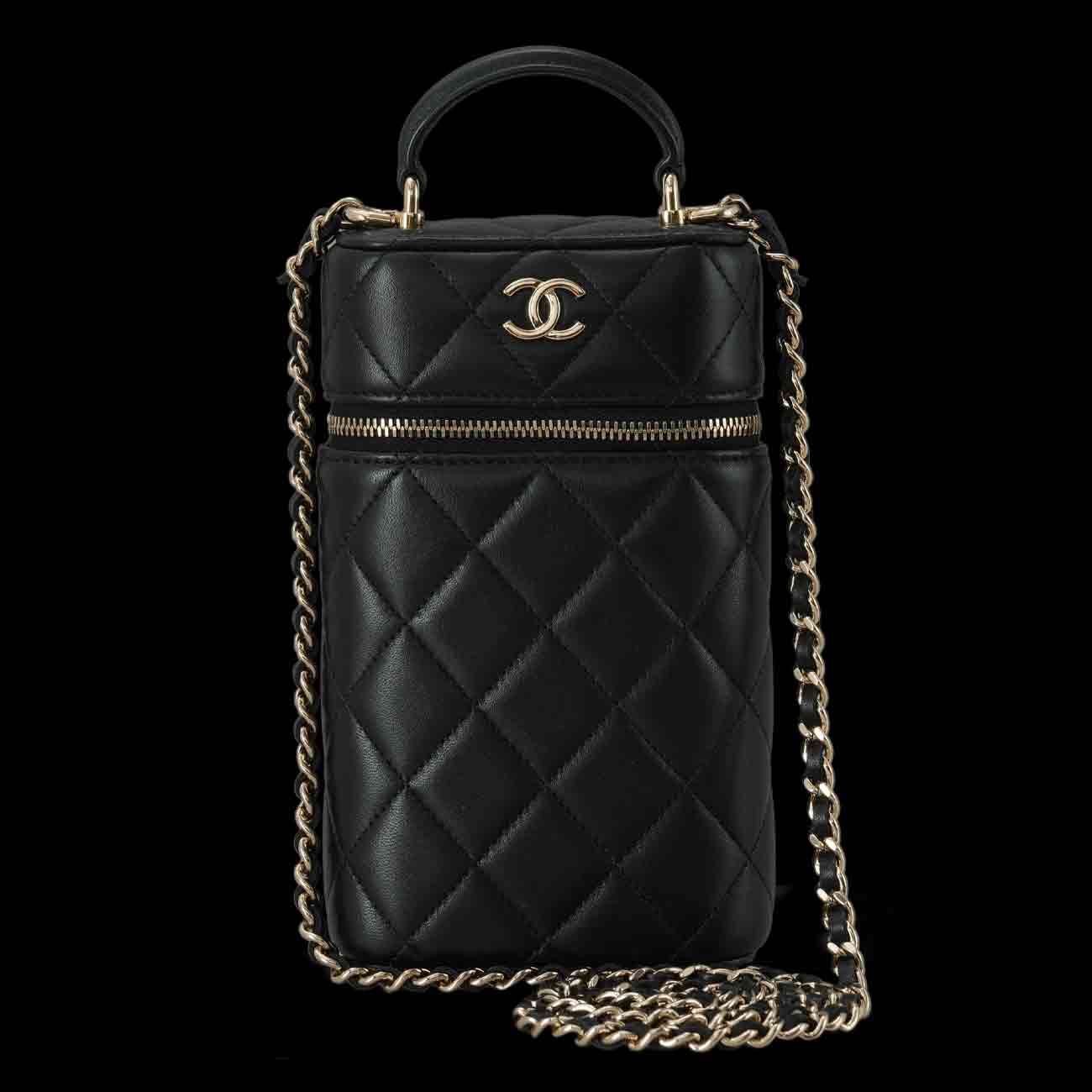 CHANEL(USED)샤넬 AP2675 코스메틱 체인 폰 홀더 베니티백