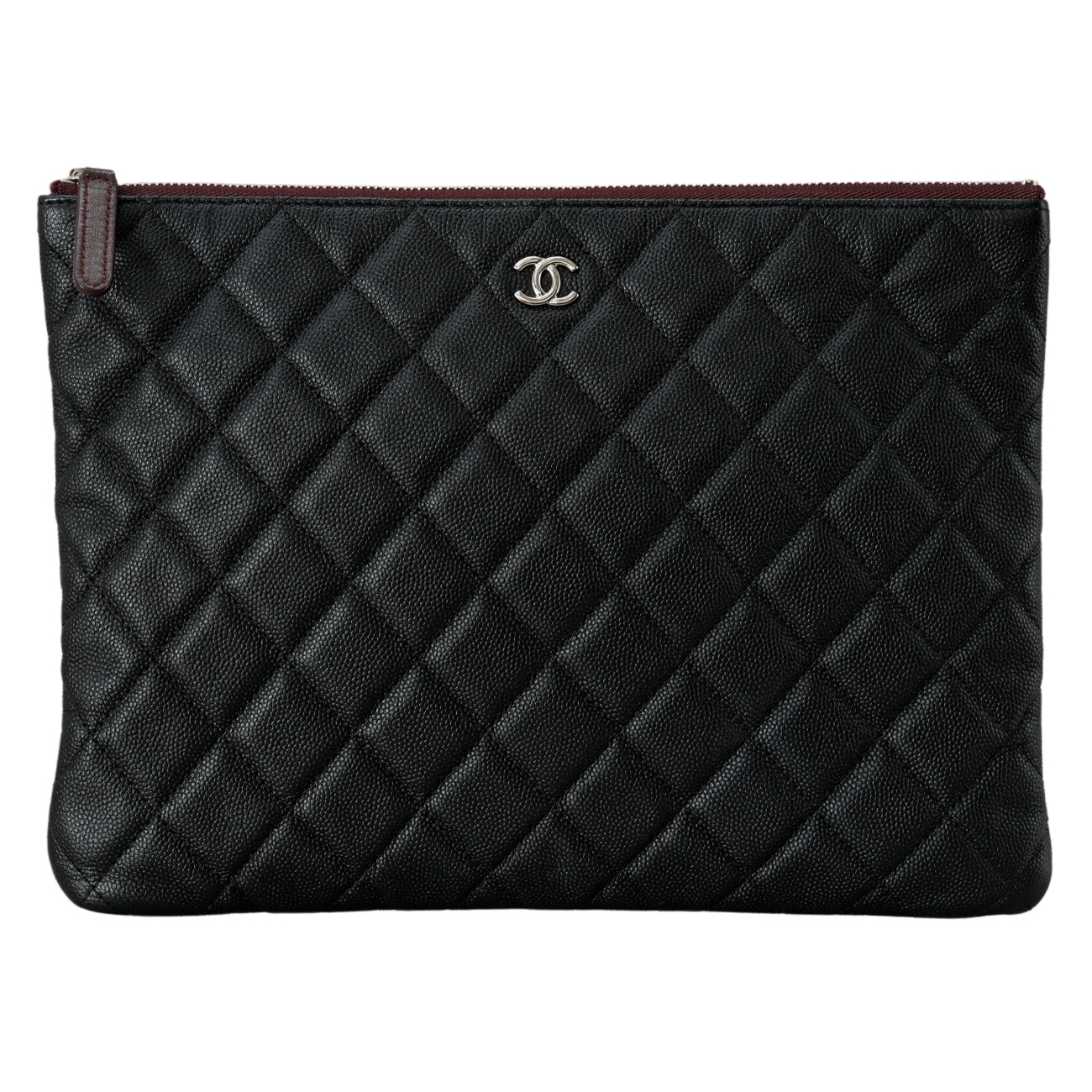 CHANEL(USED)샤넬 캐비어 클래식 클러치 뉴미듐