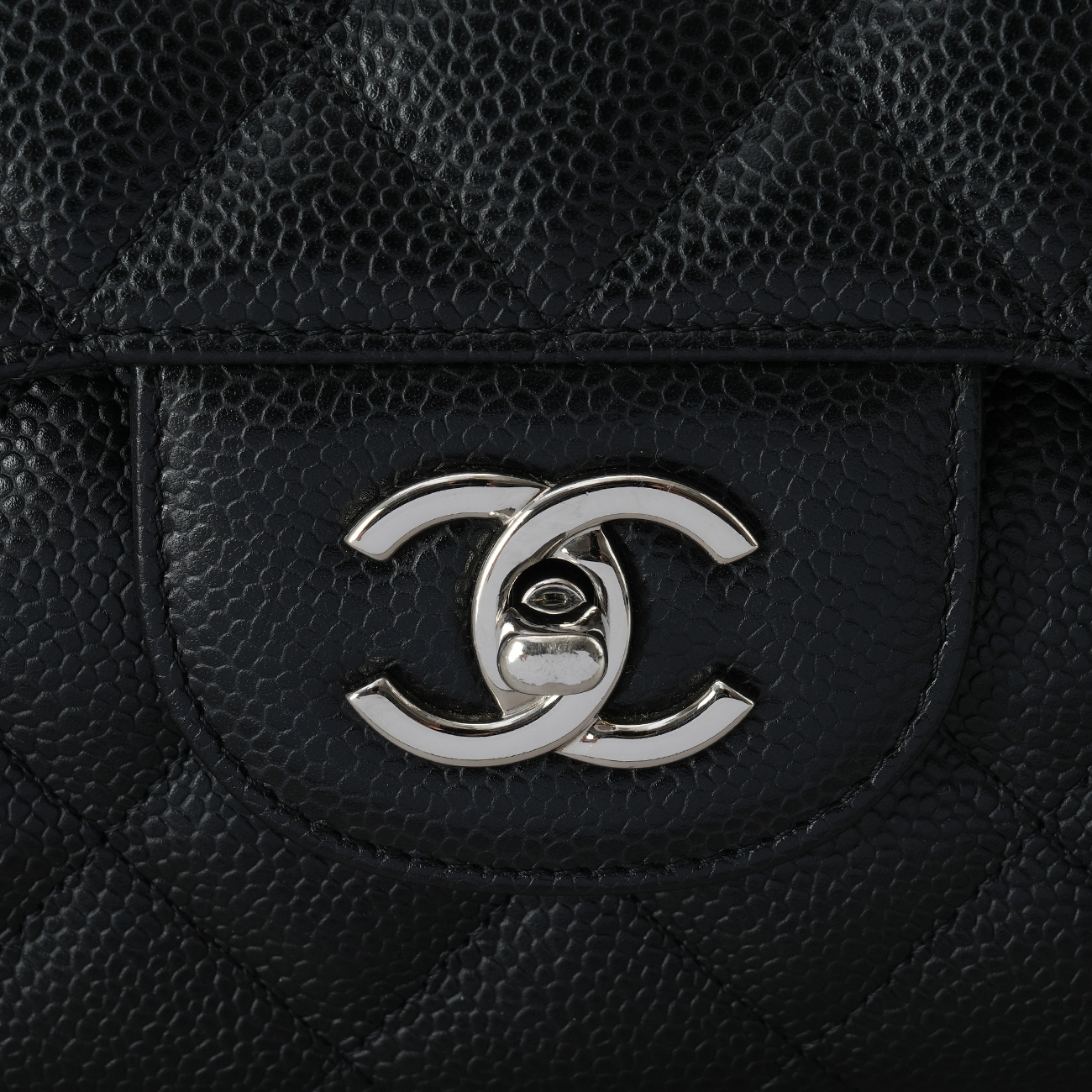 CHANEL(USED)샤넬 캐비어 클래식 라지 원플랩백