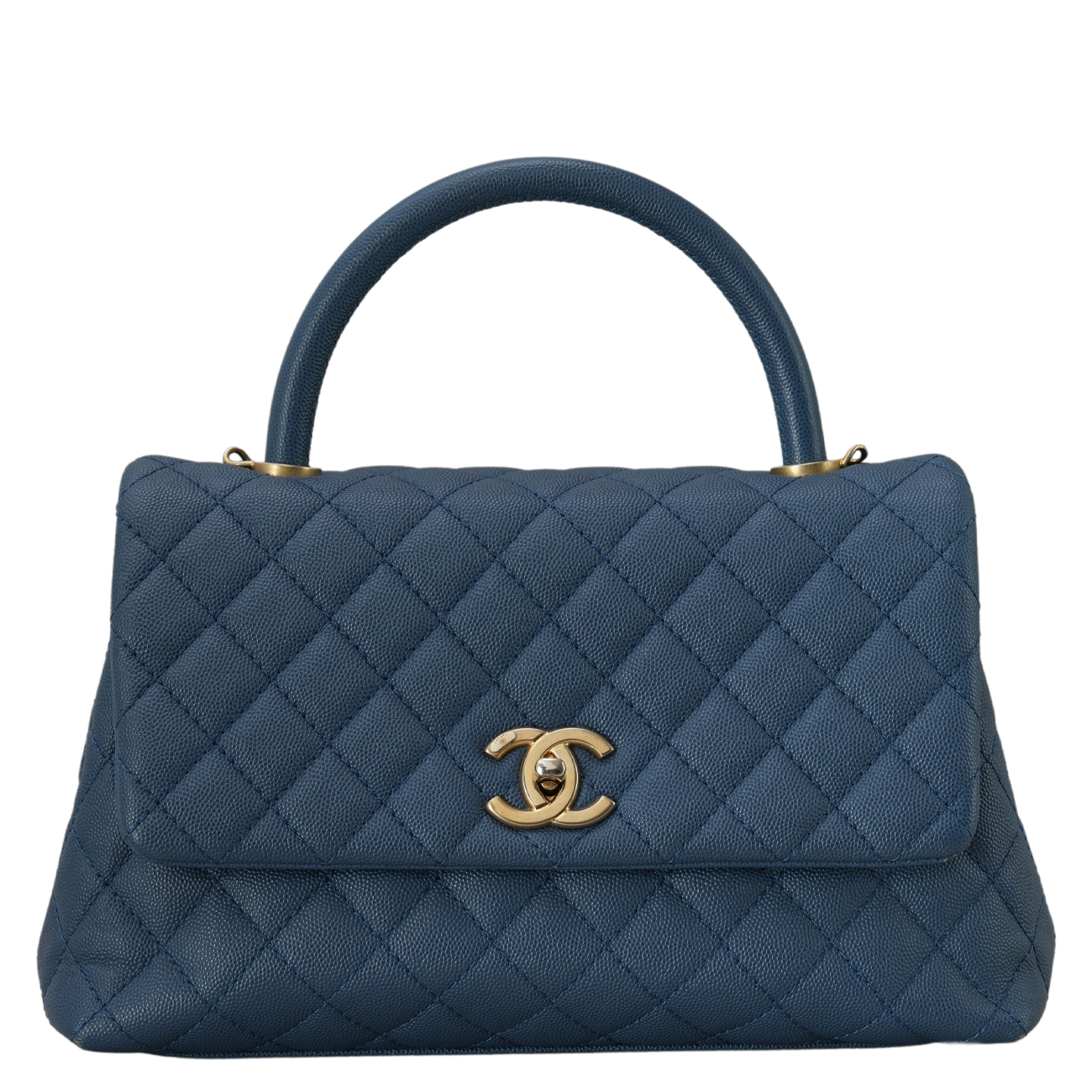 CHANEL(USED)샤넬 캐비어 코코핸들 미듐