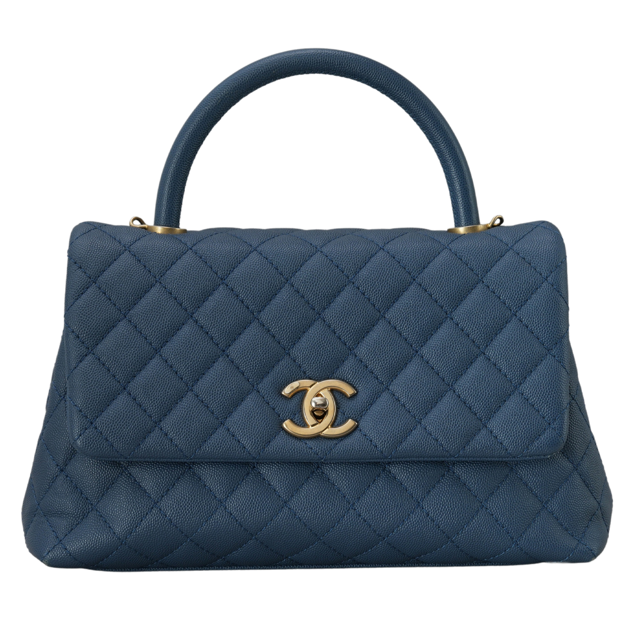 CHANEL(USED)샤넬 캐비어 코코핸들 미듐