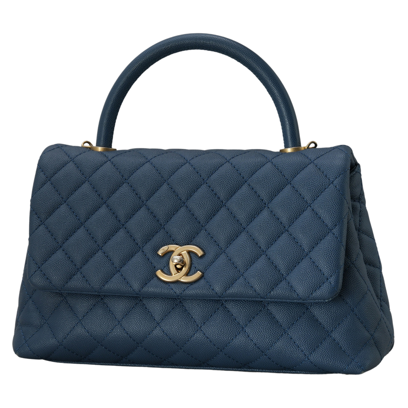 CHANEL(USED)샤넬 캐비어 코코핸들 미듐