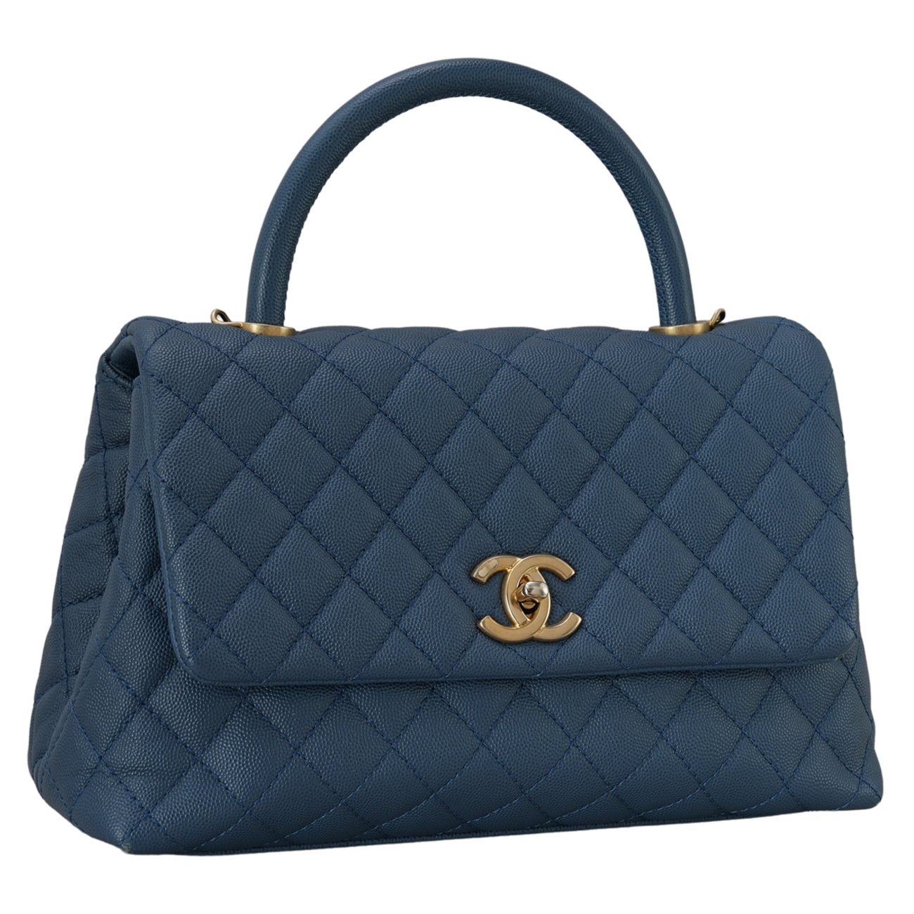 CHANEL(USED)샤넬 캐비어 코코핸들 미듐