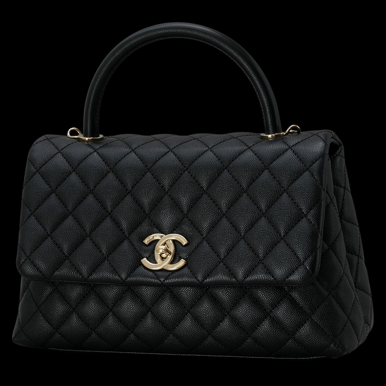 CHANEL(USED)샤넬 코코핸들 미듐
