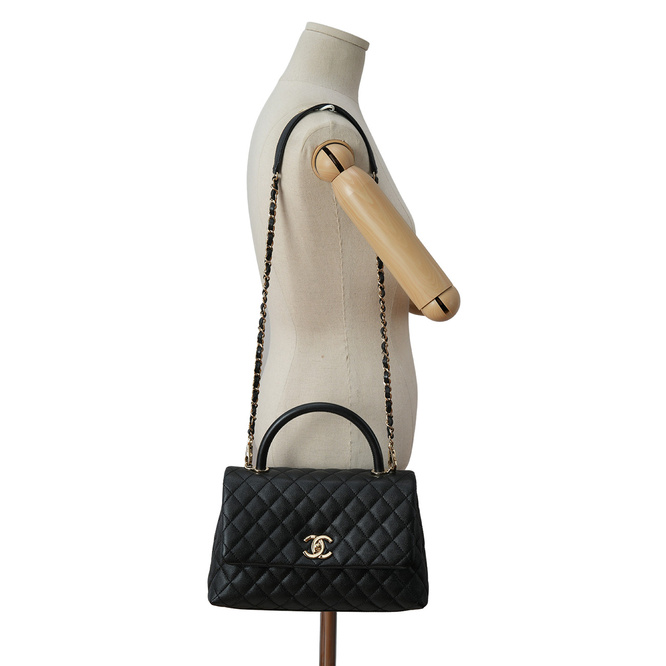CHANEL(USED)샤넬 코코핸들 미듐