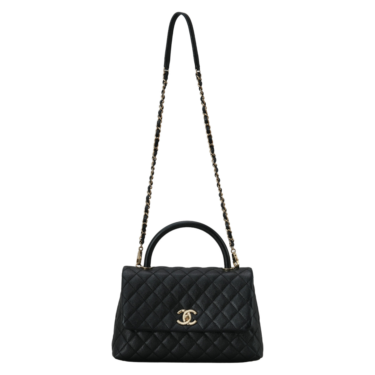CHANEL(USED)샤넬 코코핸들 미듐