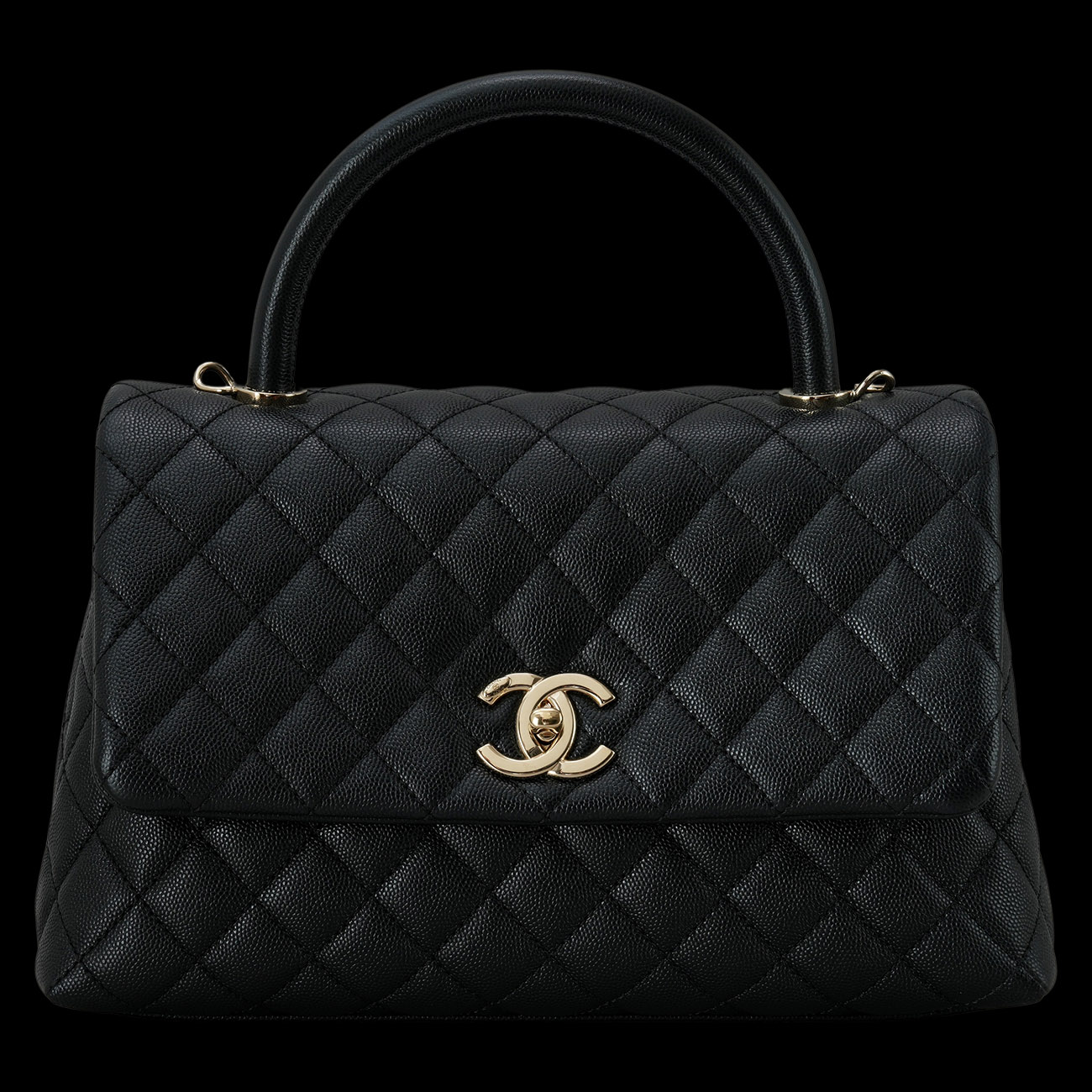 CHANEL(USED)샤넬 코코핸들 미듐