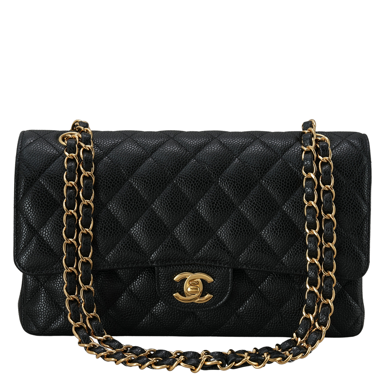 CHANEL(USED)샤넬 클래식 미듐 플랩백