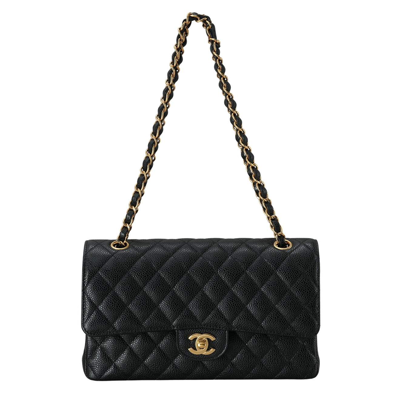 CHANEL(USED)샤넬 클래식 미듐 플랩백