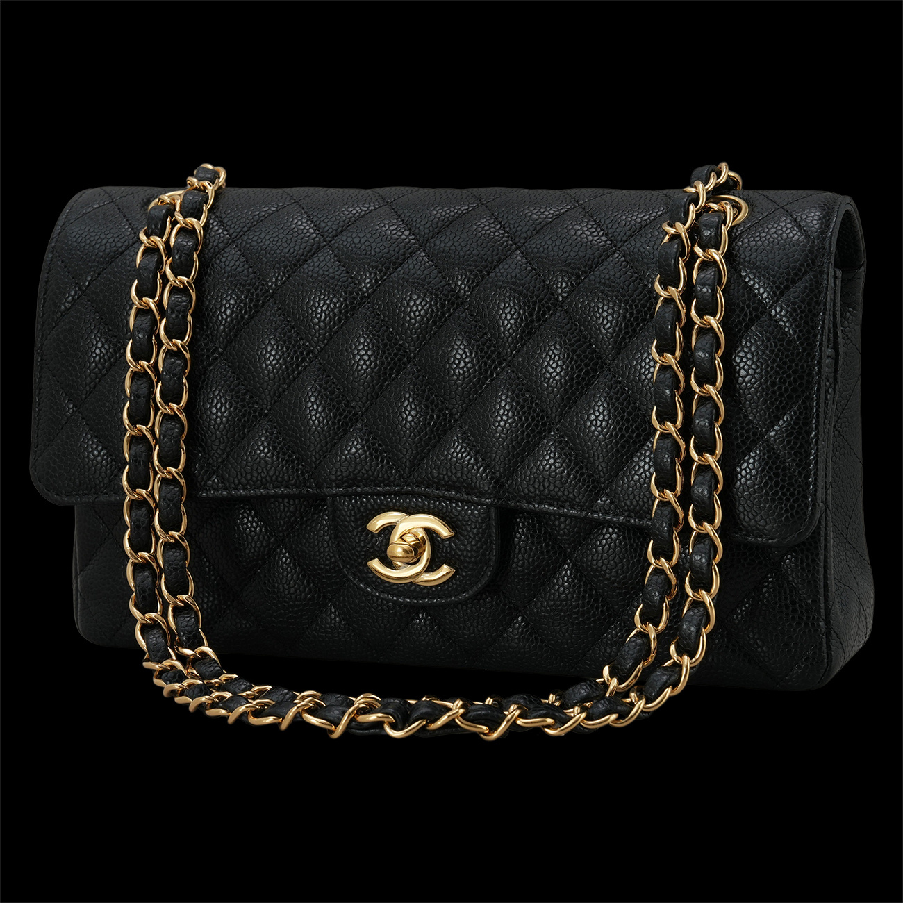 CHANEL(USED)샤넬 클래식 미듐 플랩백