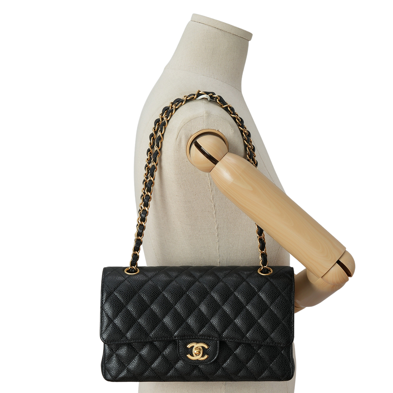 CHANEL(USED)샤넬 클래식 미듐 플랩백