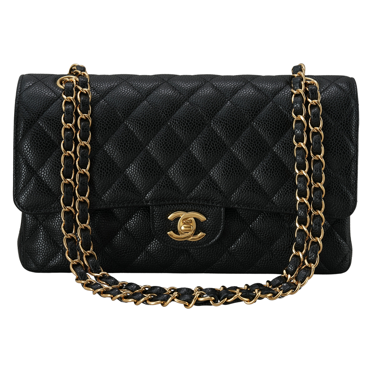 CHANEL(USED)샤넬 클래식 미듐 플랩백