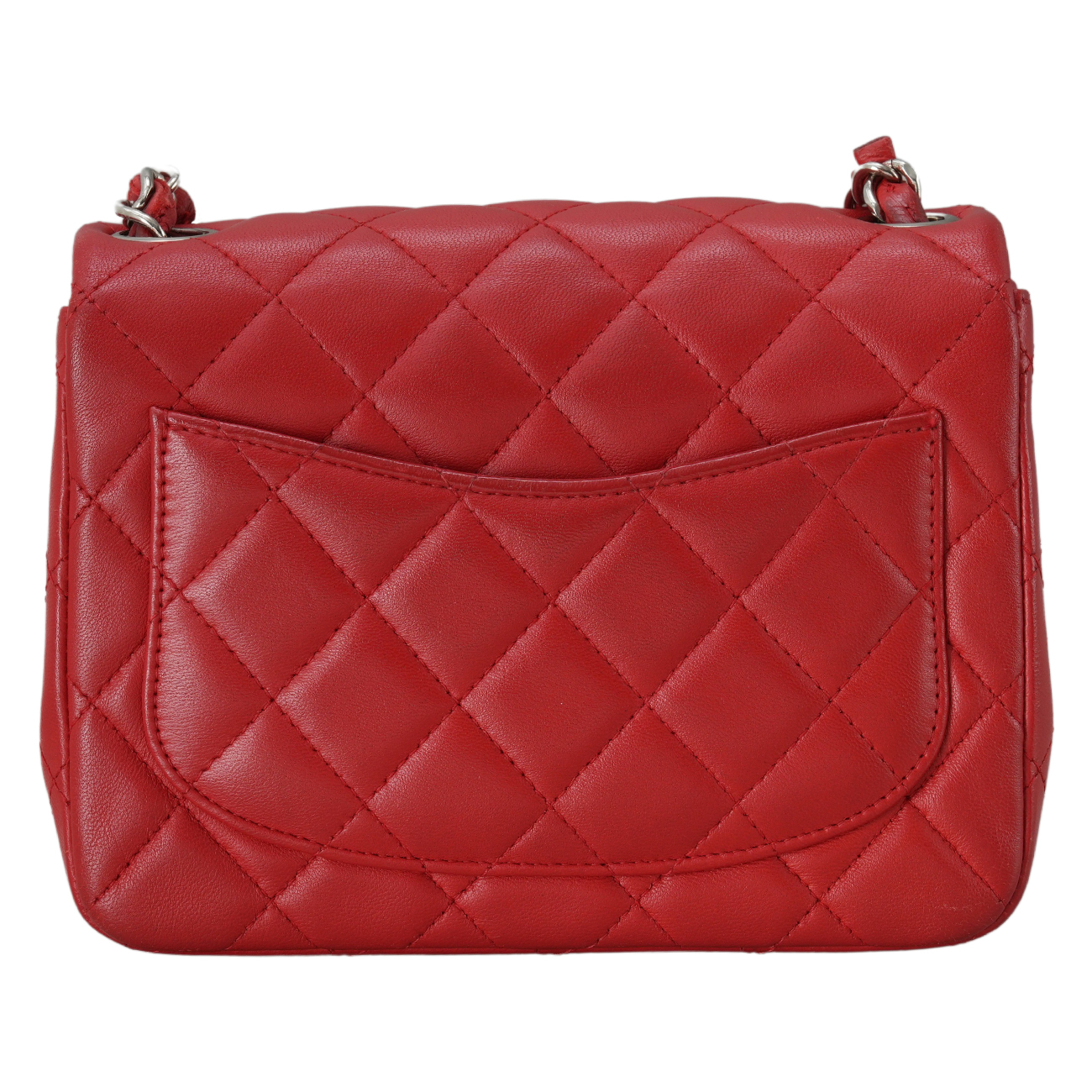 CHANEL(USED)샤넬 램스킨 쁘띠삭