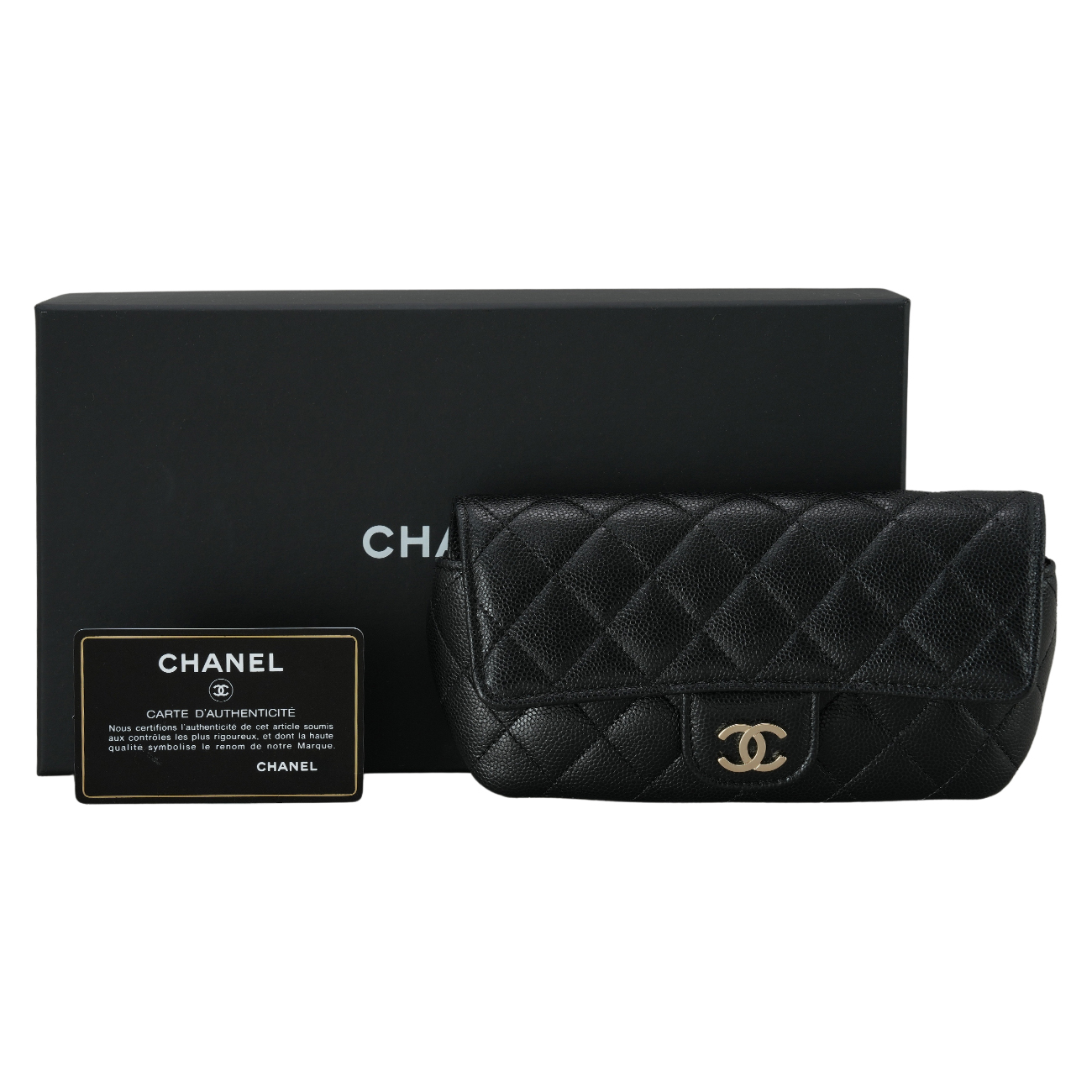 CHANEL(USED)샤넬 AP2044 시즌 캐비어 안경케이스