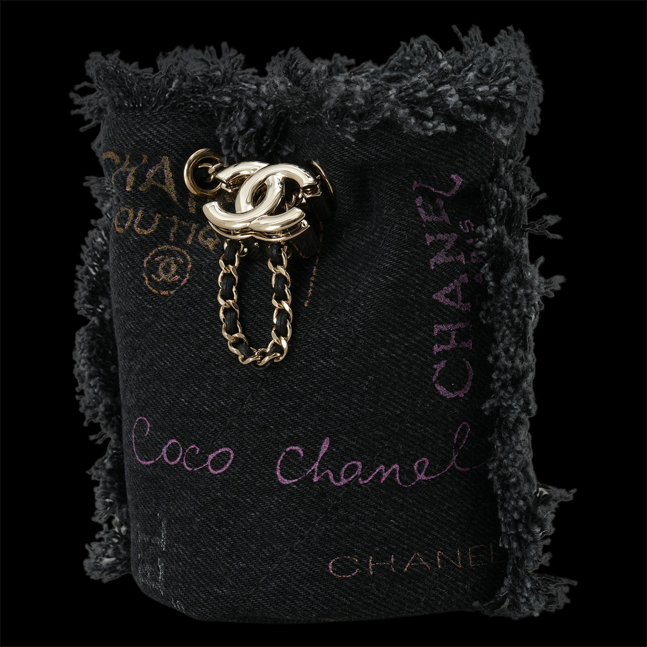 CHANEL(USED)샤넬 시즌 미니 버킷