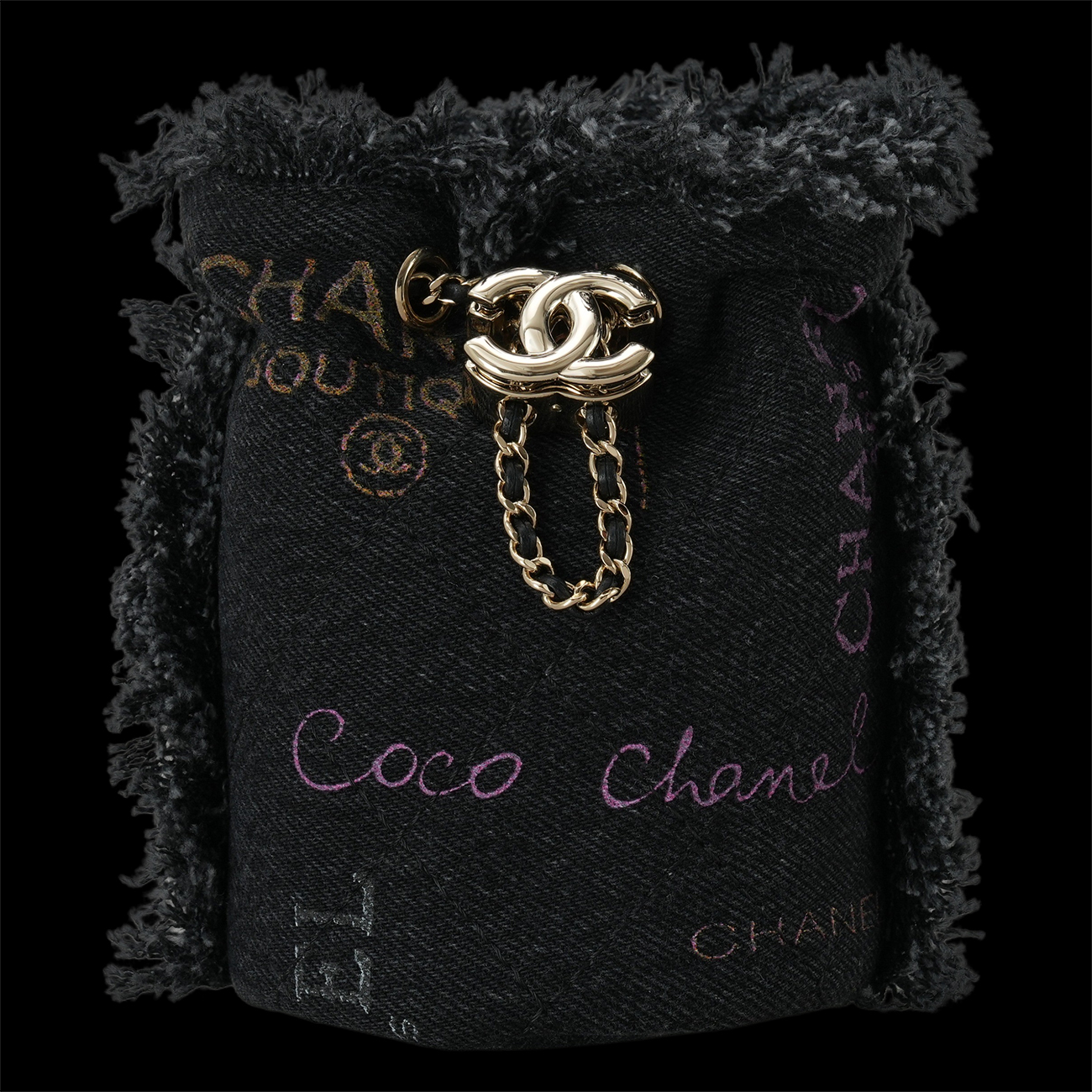 CHANEL(USED)샤넬 시즌 미니 버킷