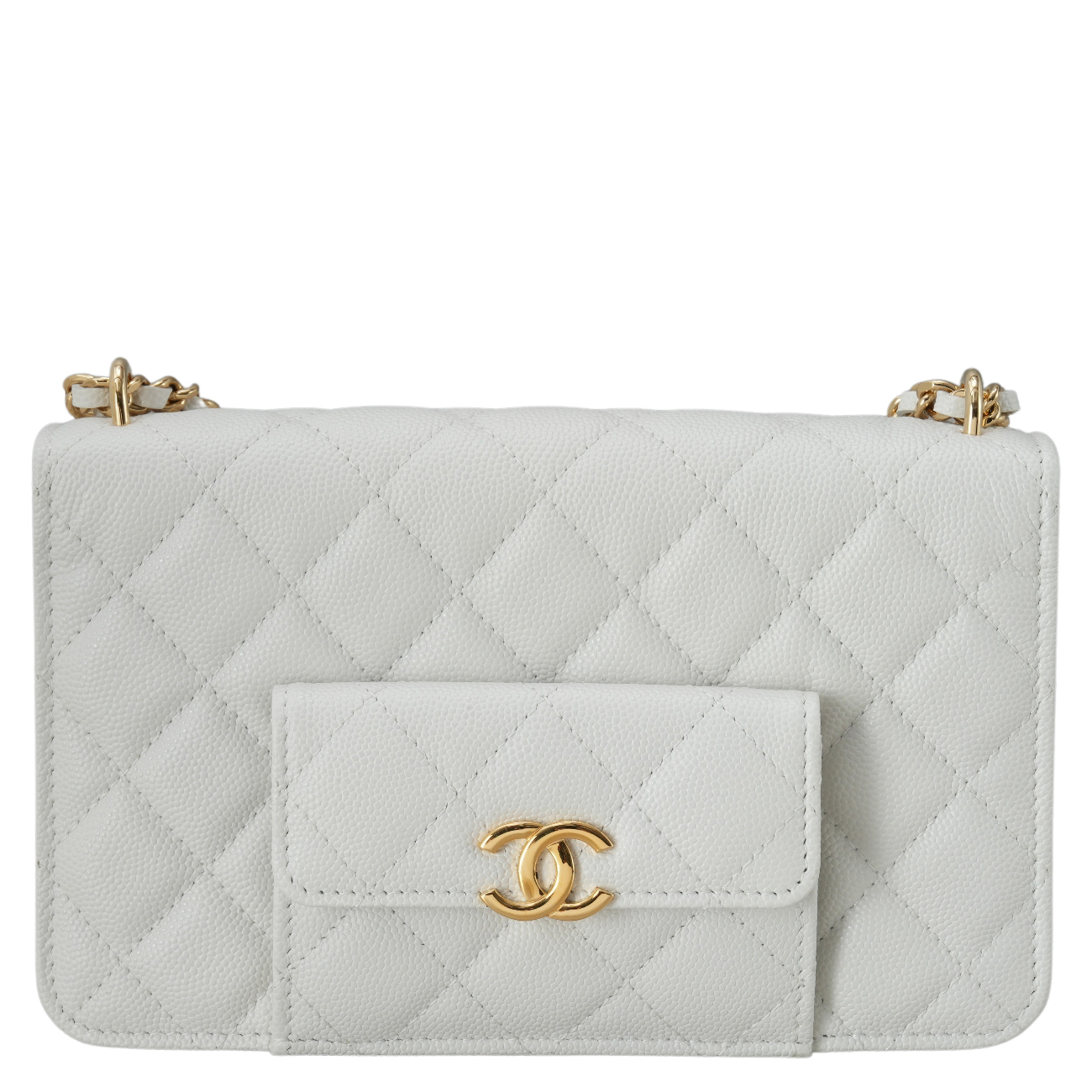 CHANEL(USED)샤넬 시즌 캐비어 WOC