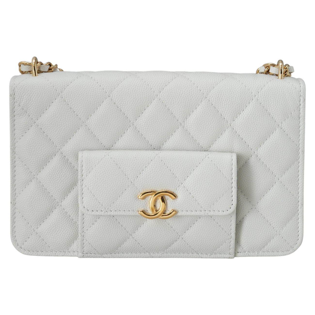 CHANEL(USED)샤넬 시즌 캐비어 WOC