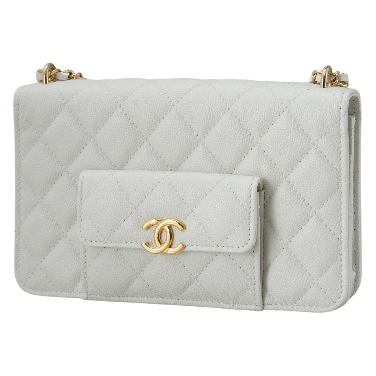CHANEL(USED)샤넬 시즌 캐비어 WOC
