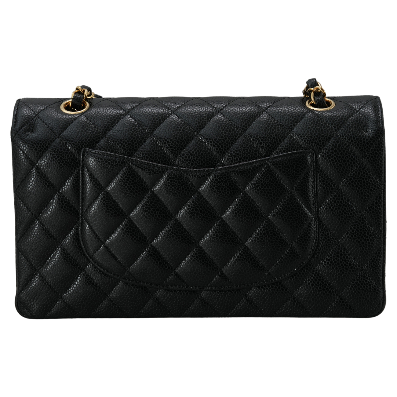 CHANEL(USED)샤넬 A01112 캐비어 클래식 미듐 플랩백
