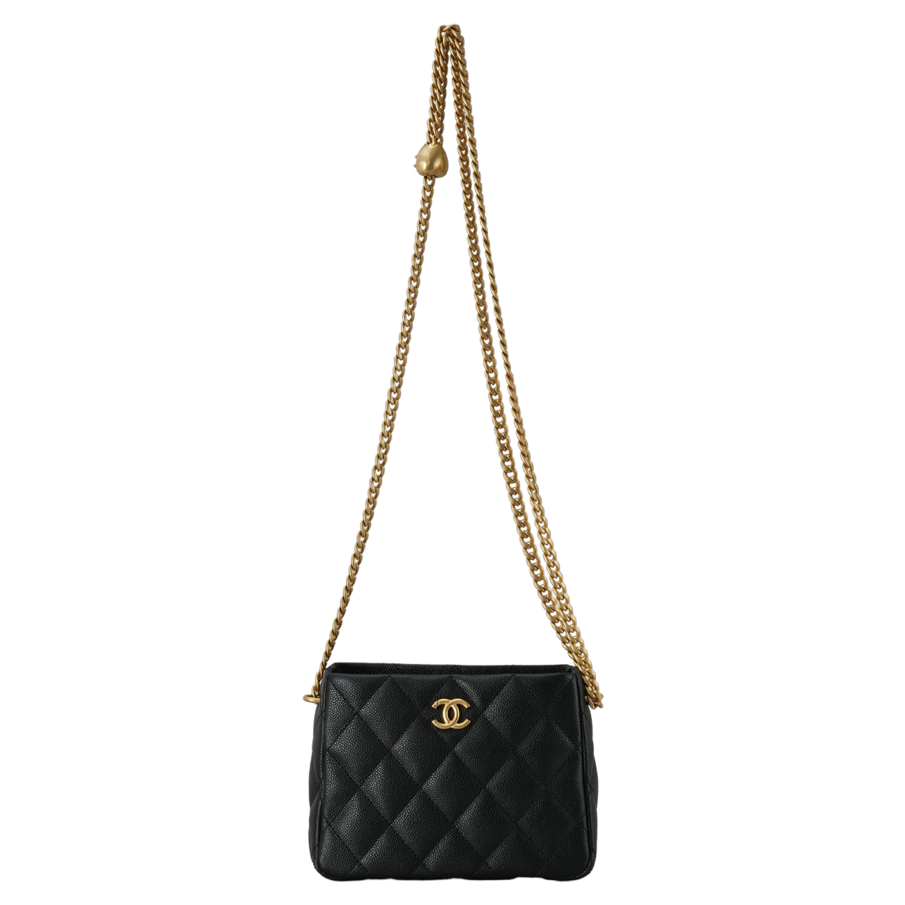 CHANEL(USED)샤넬 AS3830 시즌 하트볼 호보백